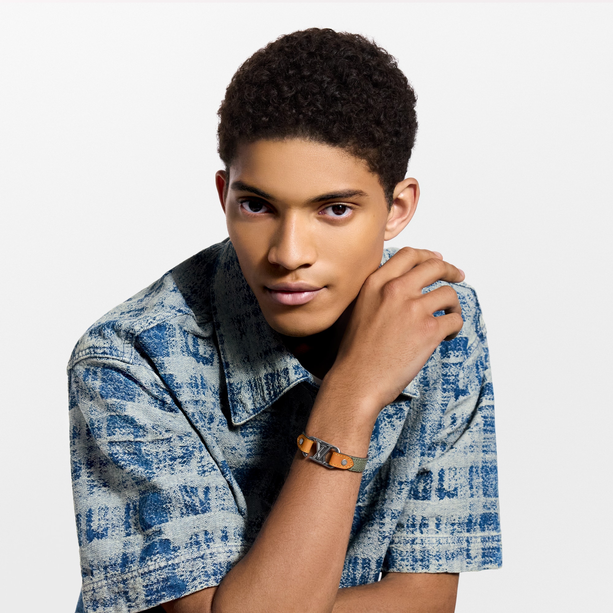 LV Slim Dimension Monogram Surplus Bracelet
  in Men