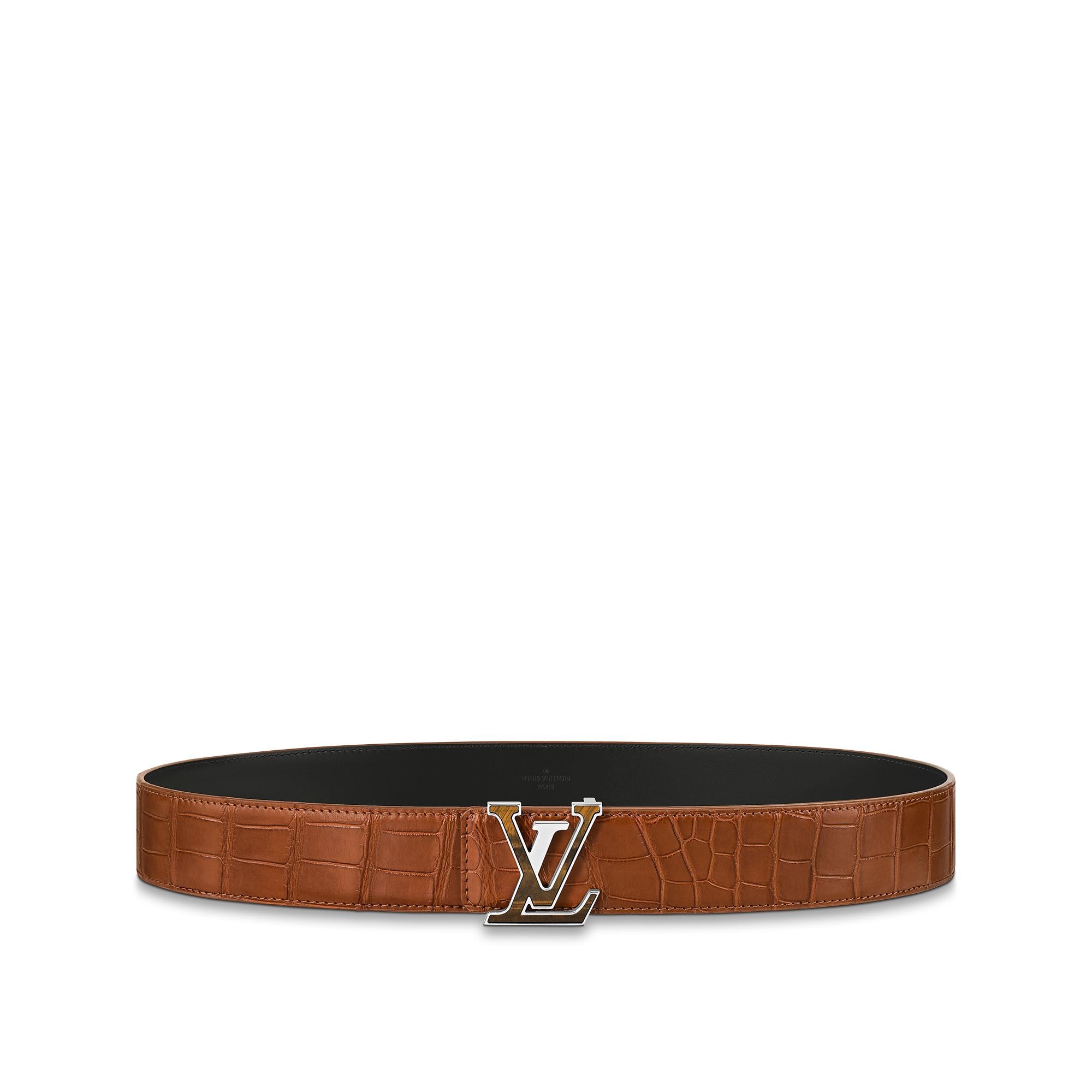 lv brown belt mens