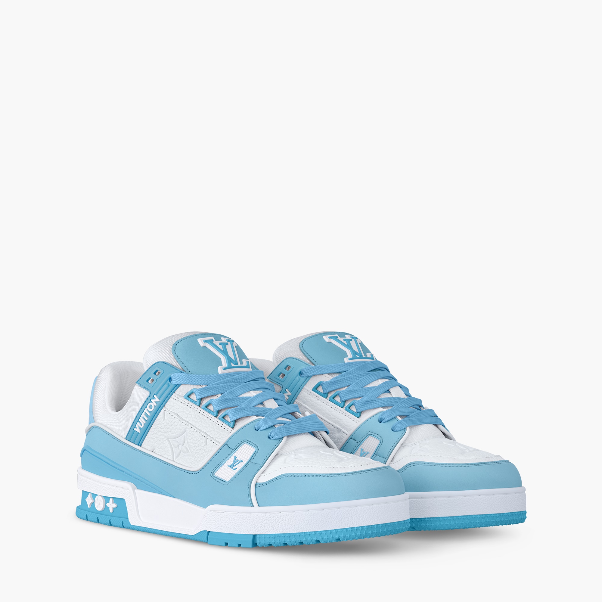 Lv Trainer Sneaker Louis Vuitton Mezclilla Tenis Louis Vuitton NiÃ