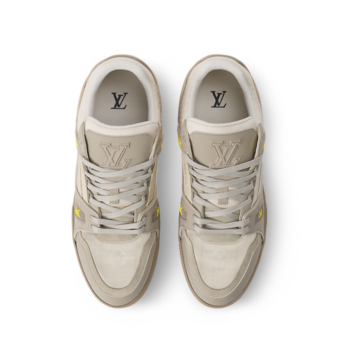 LV Trainer Sneaker interior view