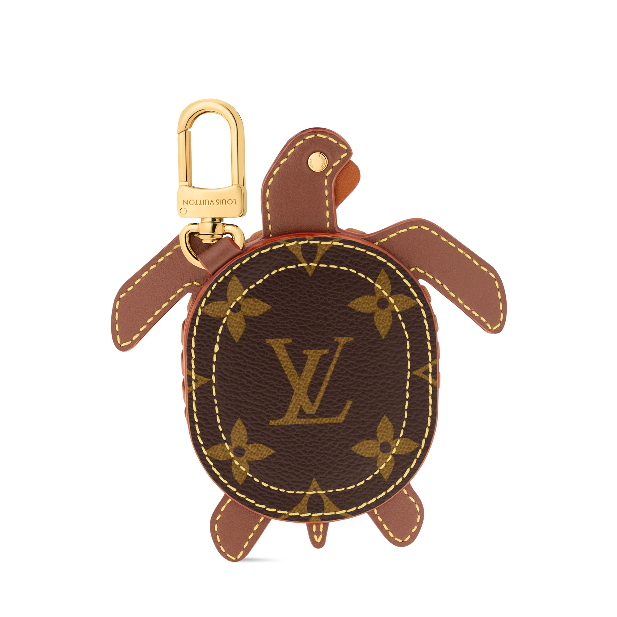 LV Turtle Pouch Bag Charm . in Men