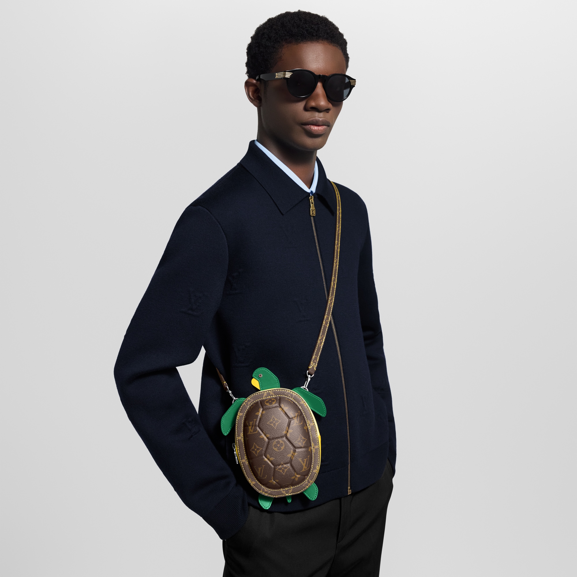 LV Turtle Wearable Wallet Other Monogram Canvas in Men