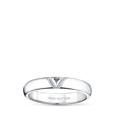 LV Volt Multi Wedding Band, White Gold in Jewellery's Categories All Fine Jewellery collections by Louis Vuitton (Product zoom)