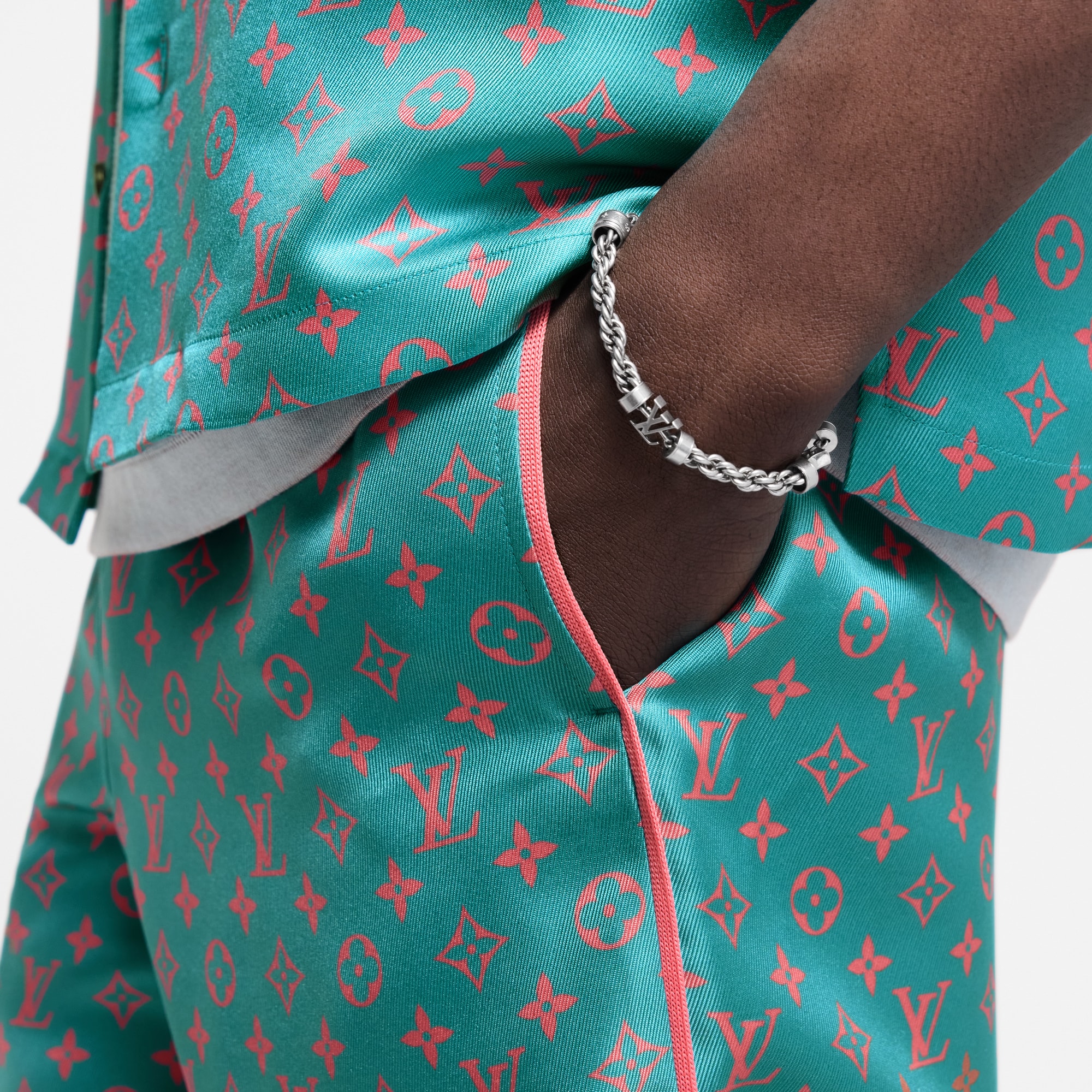 LV Wire Bracelet . in Men