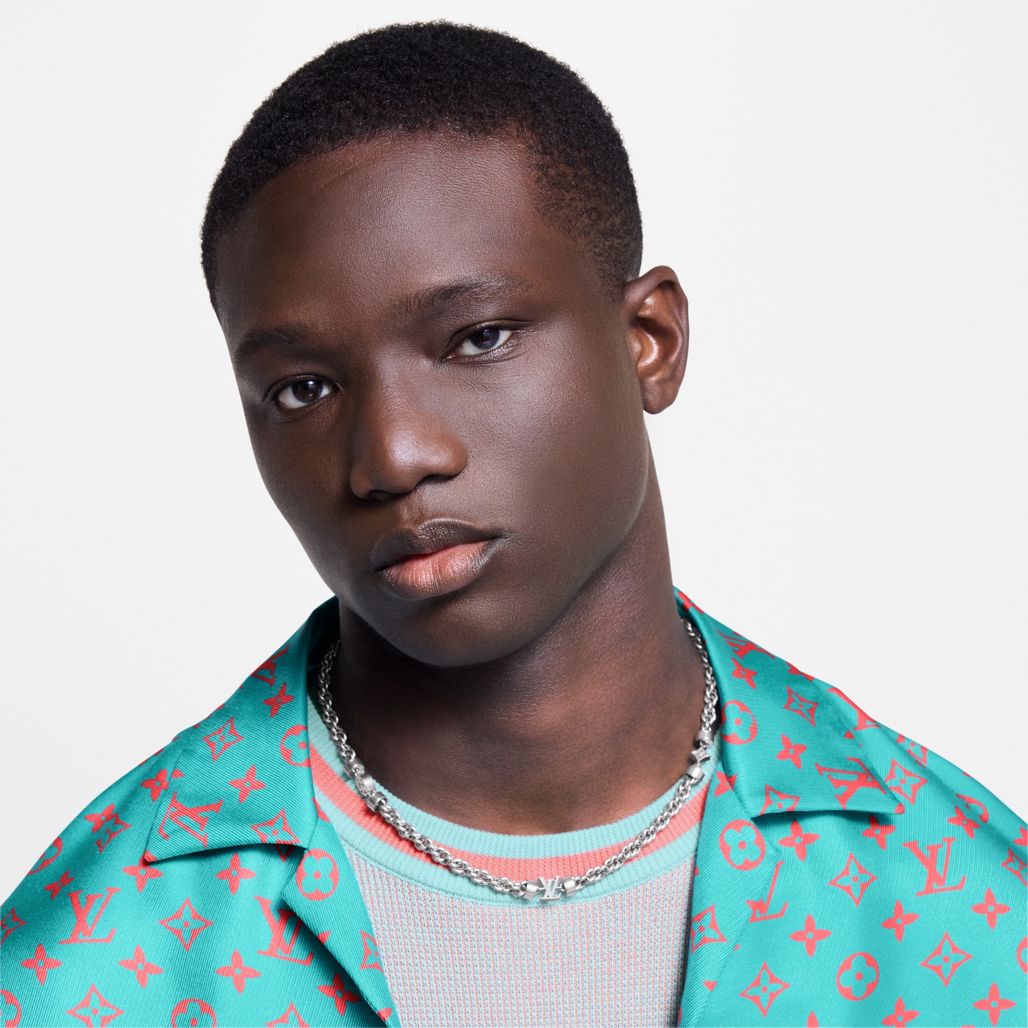 LV Wire Necklace . in Men