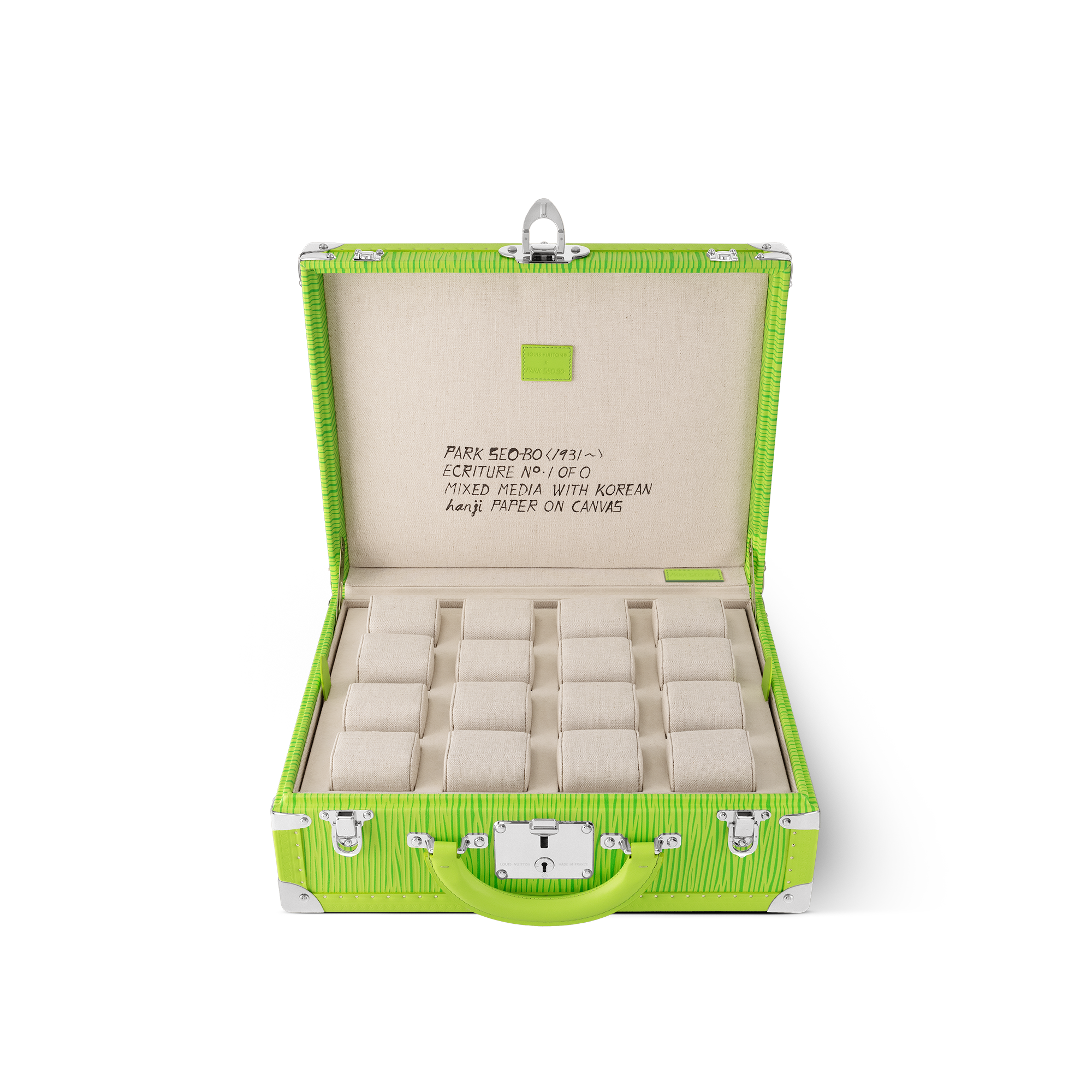 LV x Park Seo-Bo Cotteville 16 Montres Epi Leather in Trunks, Travel and Home