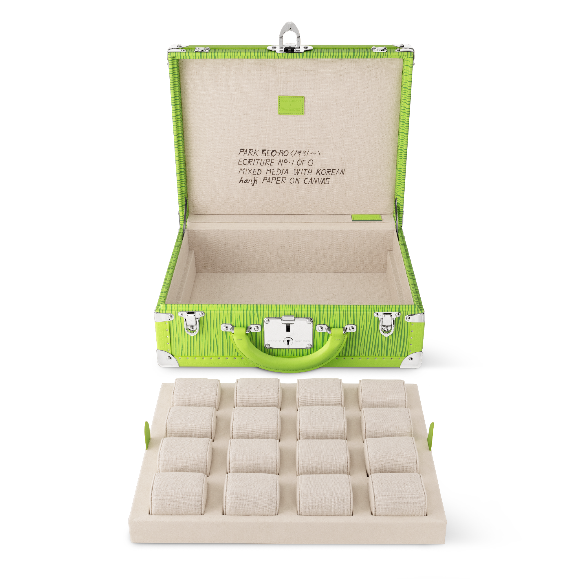 LV x Park Seo-Bo Cotteville 16 Montres Epi Leather in Trunks, Travel and Home