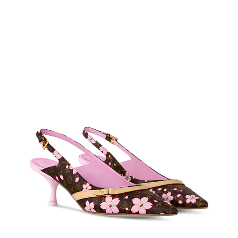 LV x TM 6AM Slingback Pump in Women's Shoes Pumps collections by Louis Vuitton (Product zoom)