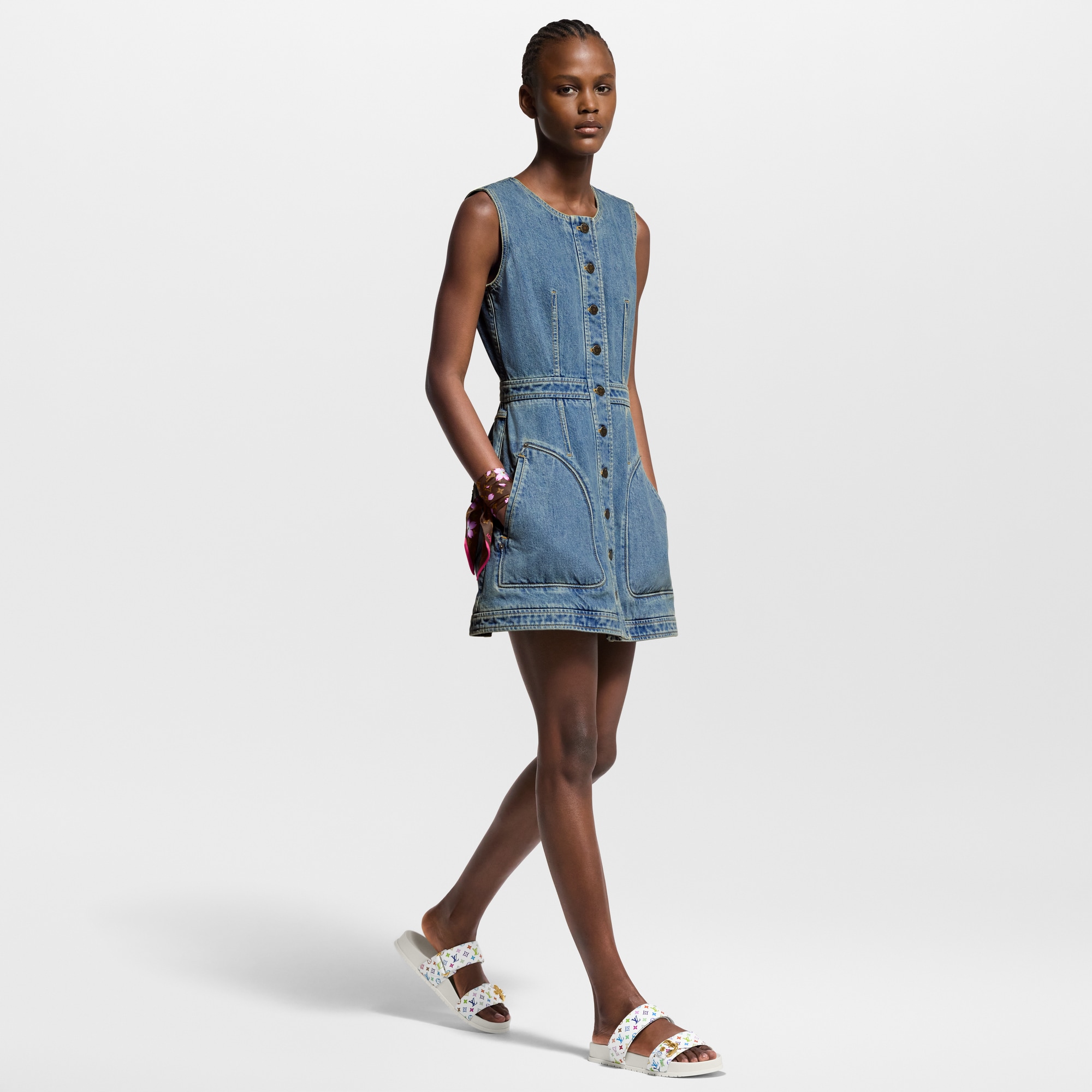 LV x TM Bom Dia Flat Comfort Mule  in Women