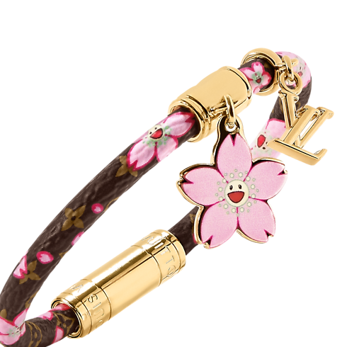 LV x TM Cherry Blossom Bracelet Autres Cuirs in Women's Fashion Jewellery Bracelets collections by Louis Vuitton (Product zoom)