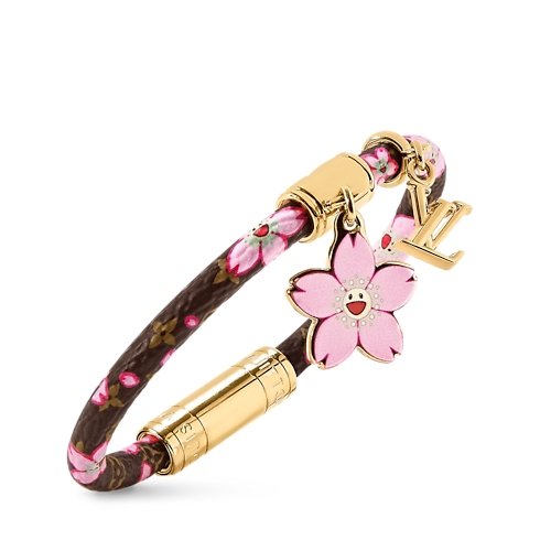 LV x TM Cherry Blossom Bracelet Autres Cuirs in Women's Fashion Jewellery Bracelets collections by Louis Vuitton (Product zoom)