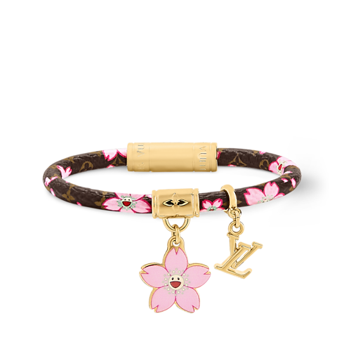 LV x TM Cherry Blossom Bracelet Autres Cuirs in Women's Fashion Jewellery Bracelets collections by Louis Vuitton (Product zoom)