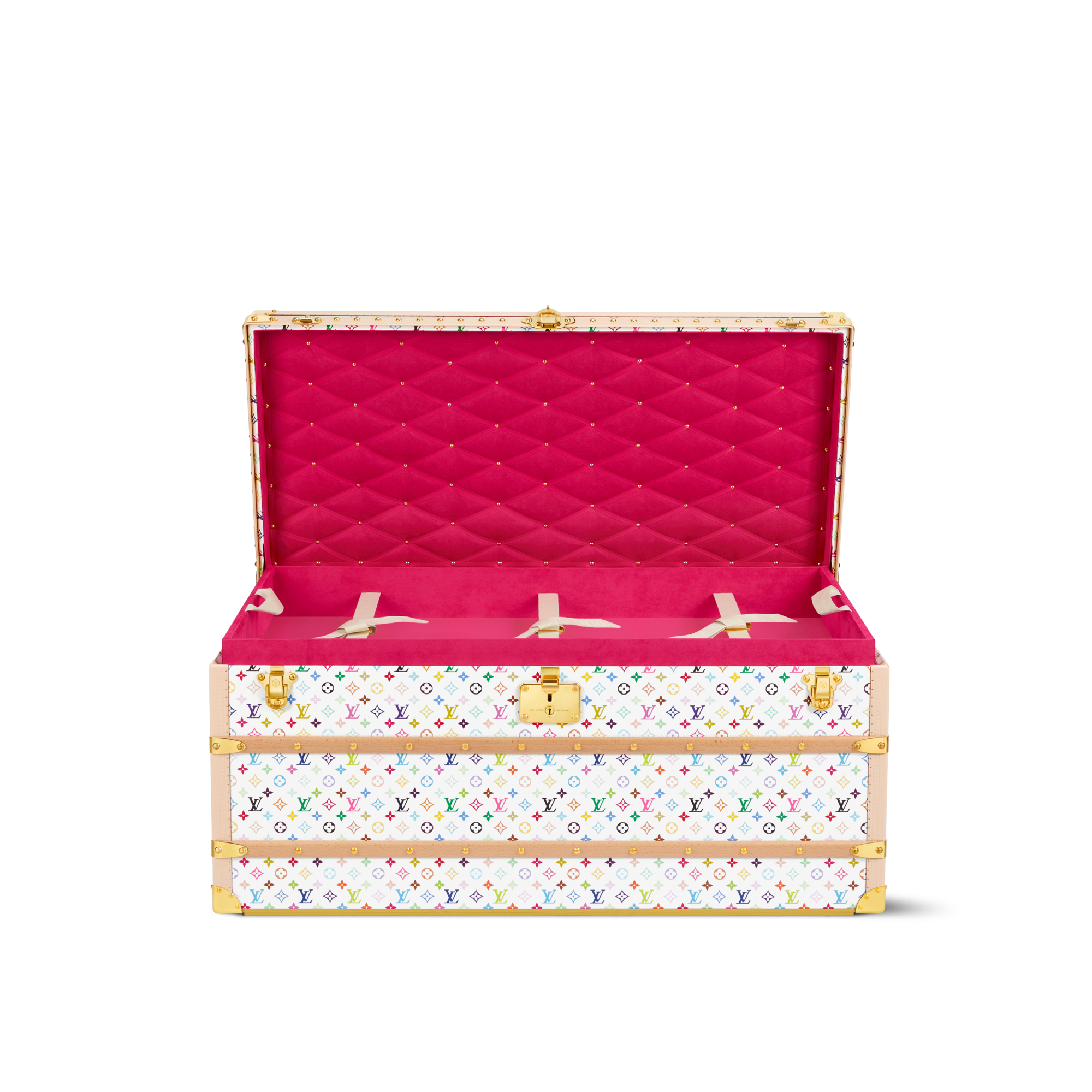 LV x TM Courrier Lozine 110 Other Monogram Canvas in Trunks, Travel and Home