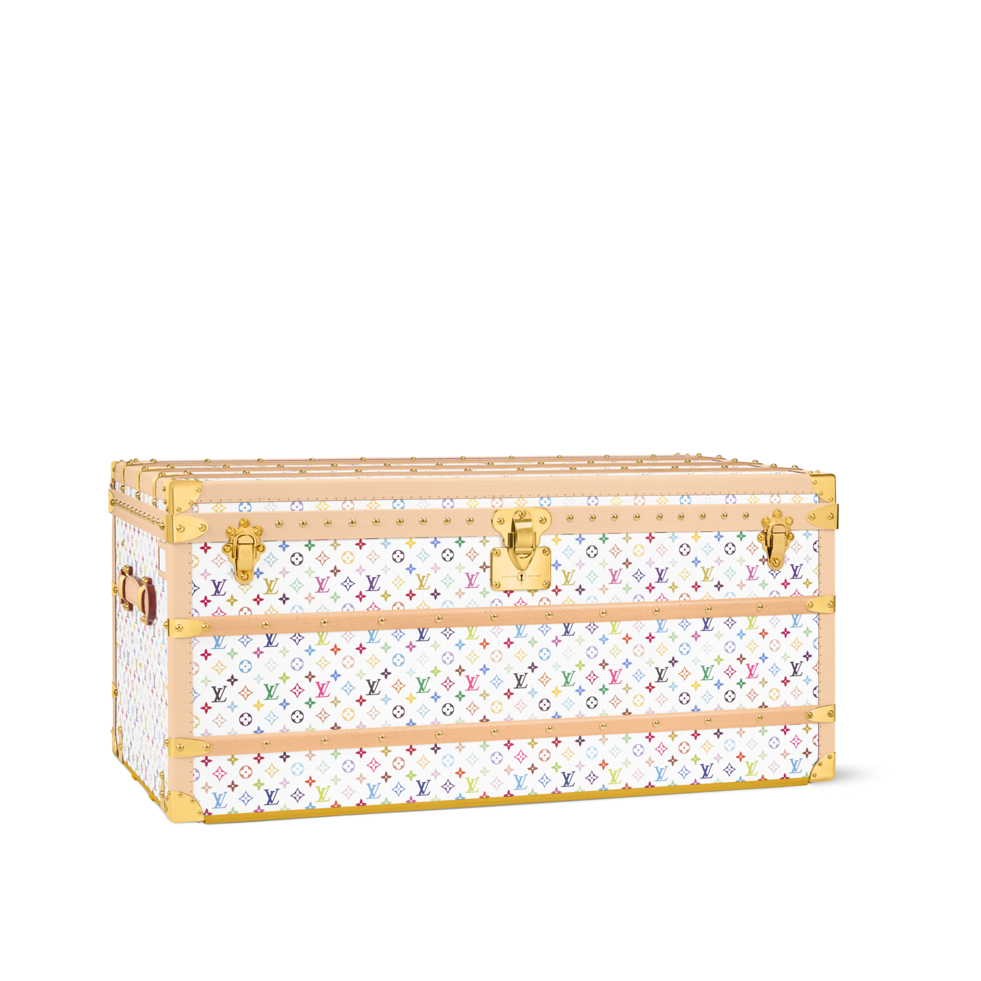 LV x TM Courrier Lozine 110 Other Monogram Canvas in Trunks, Travel and Home