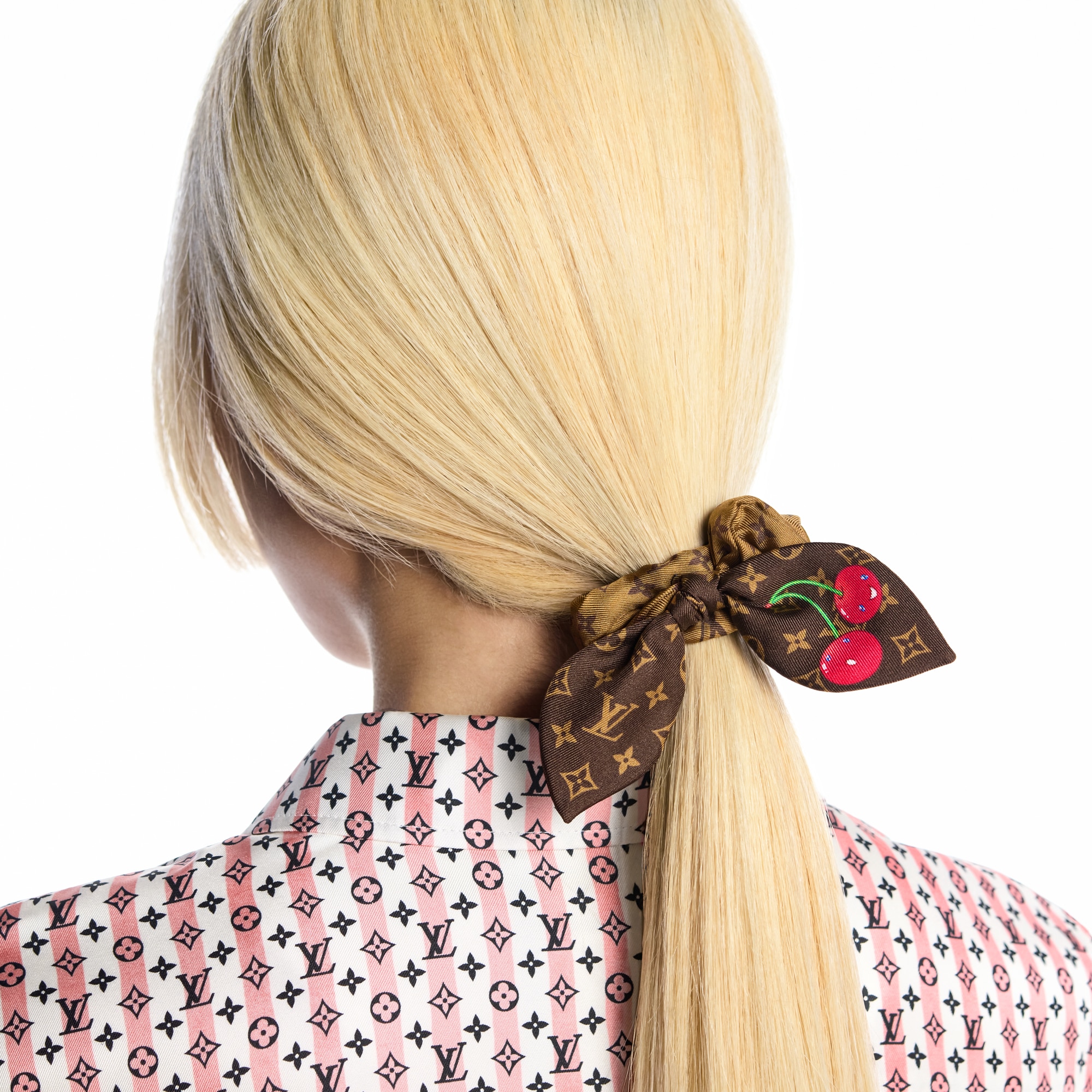 LV x TM Monogram Cerise Set of Scrunchies . in Women