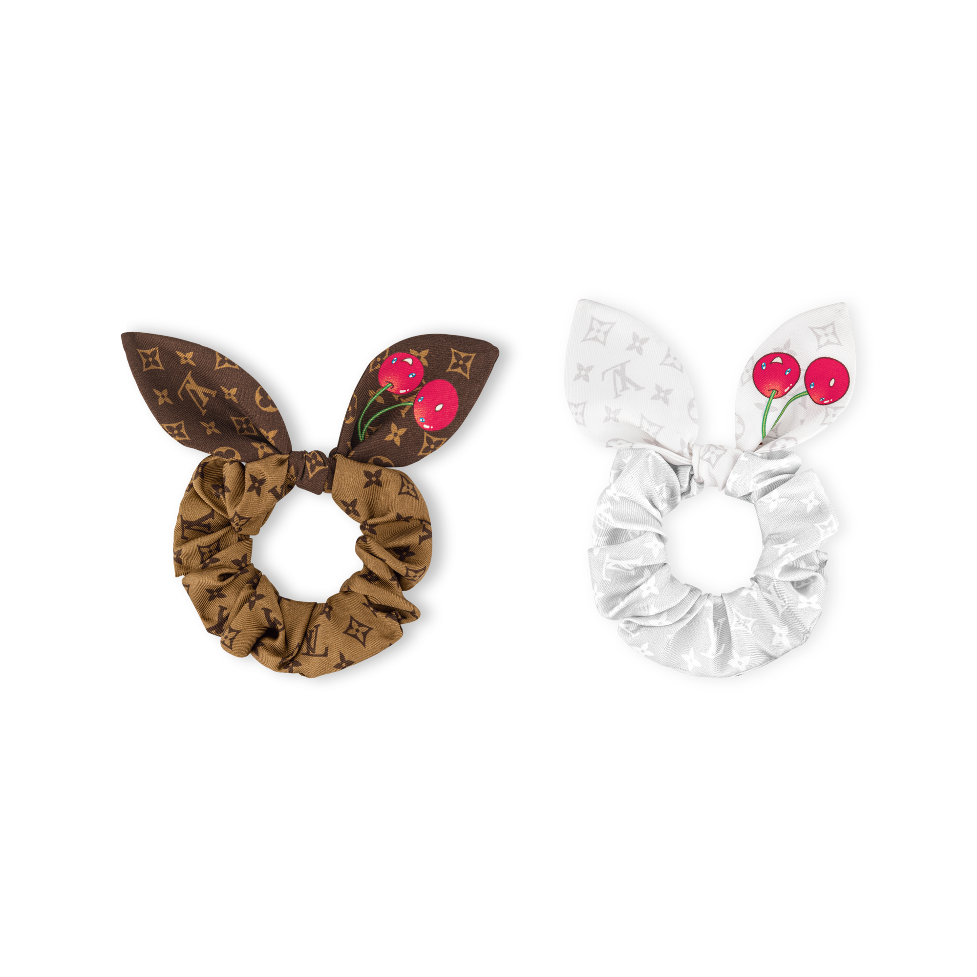 LV x TM Monogram Cerise Set of Scrunchies . in Women