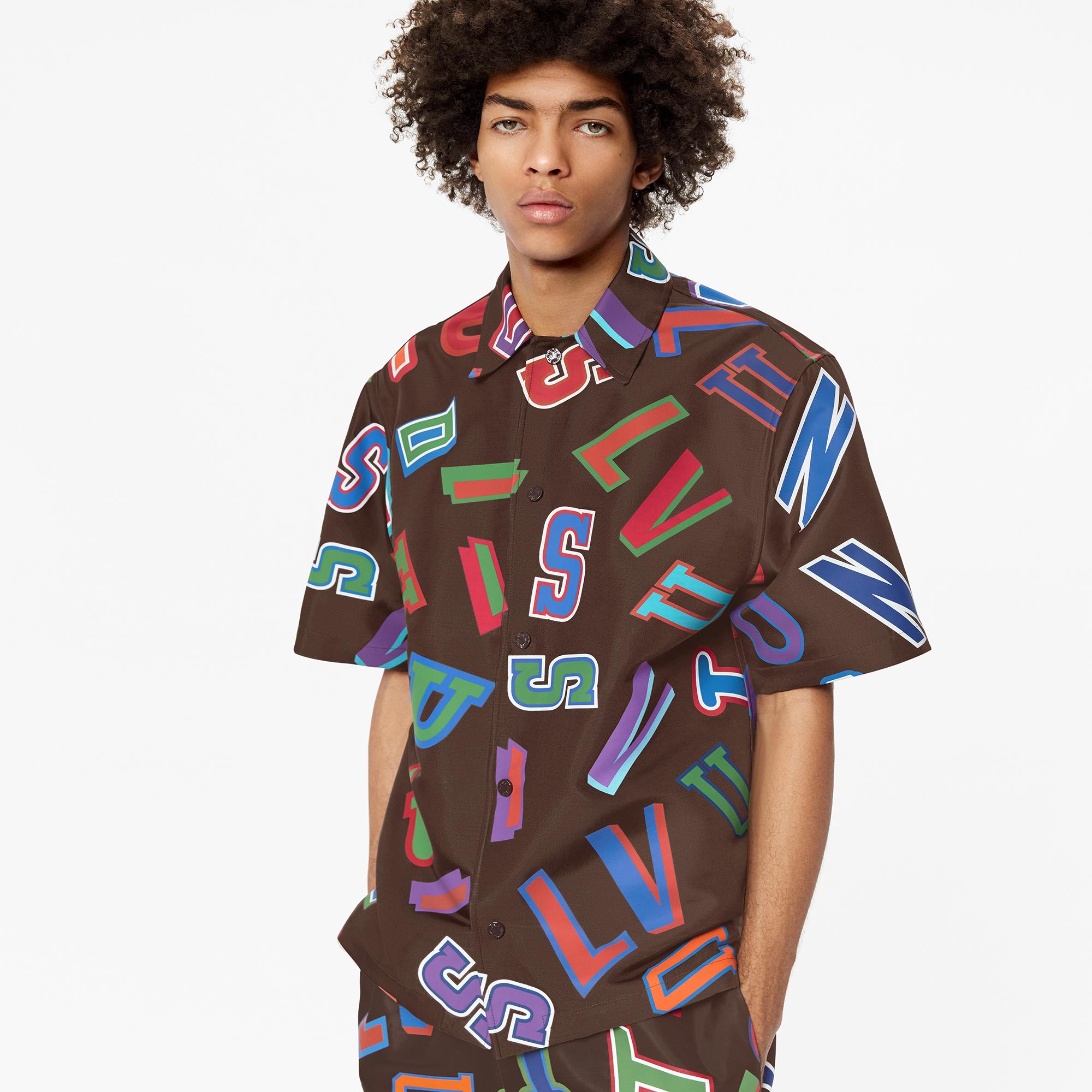 LVxNBA Basketball Letters Overshirt 