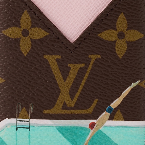 Magnetic Card Holder Other Monogram Canvas in Women's Wallets and Small Leather Goods Women's Card and Key Holders collections by Louis Vuitton (Product zoom)