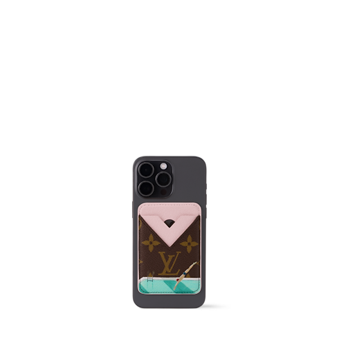 Magnetic Card Holder Other Monogram Canvas in Women's Wallets and Small Leather Goods Women's Card and Key Holders collections by Louis Vuitton (Product zoom)