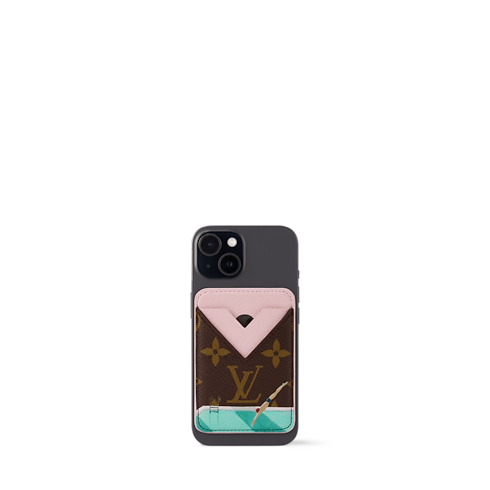 Magnetic Card Holder Other Monogram Canvas in Women's Wallets and Small Leather Goods Women's Card and Key Holders collections by Louis Vuitton (Product zoom)