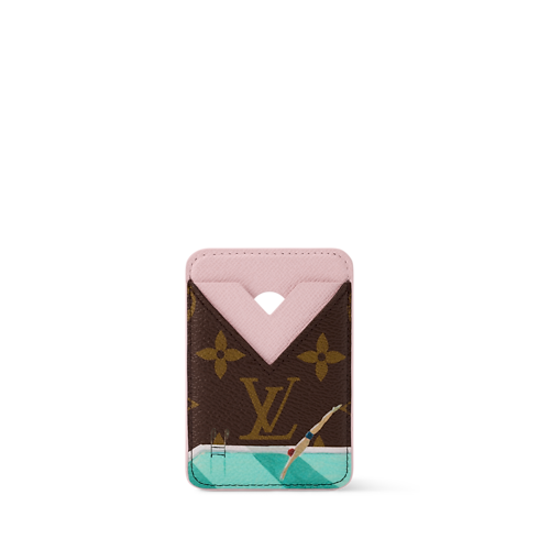 Magnetic Card Holder Other Monogram Canvas in Women's Wallets and Small Leather Goods Women's Card and Key Holders collections by Louis Vuitton (Product zoom)