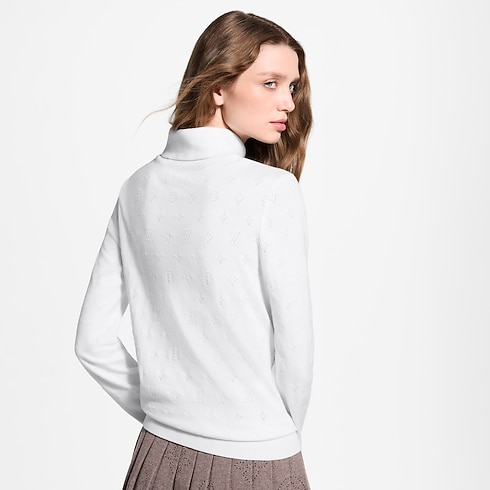Mahina Monogram Turtleneck Pullover in Women's Ready-to-Wear Tops and Shirts collections by Louis Vuitton (Product zoom)