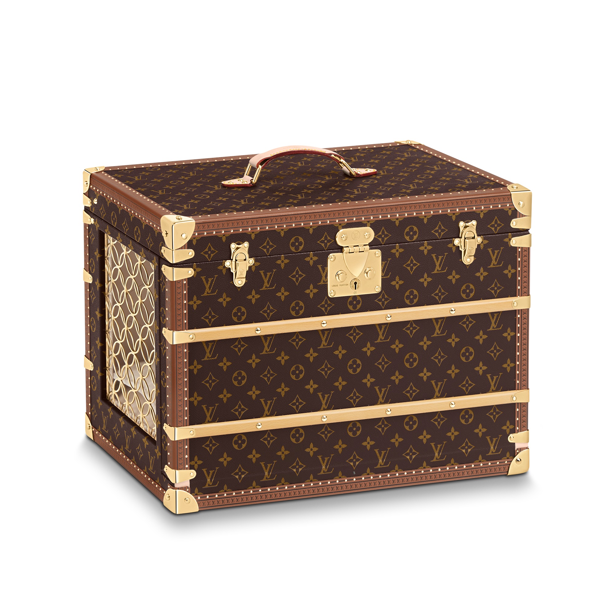 Malle Chien Monogram Canvas in Trunks, Travel and Home