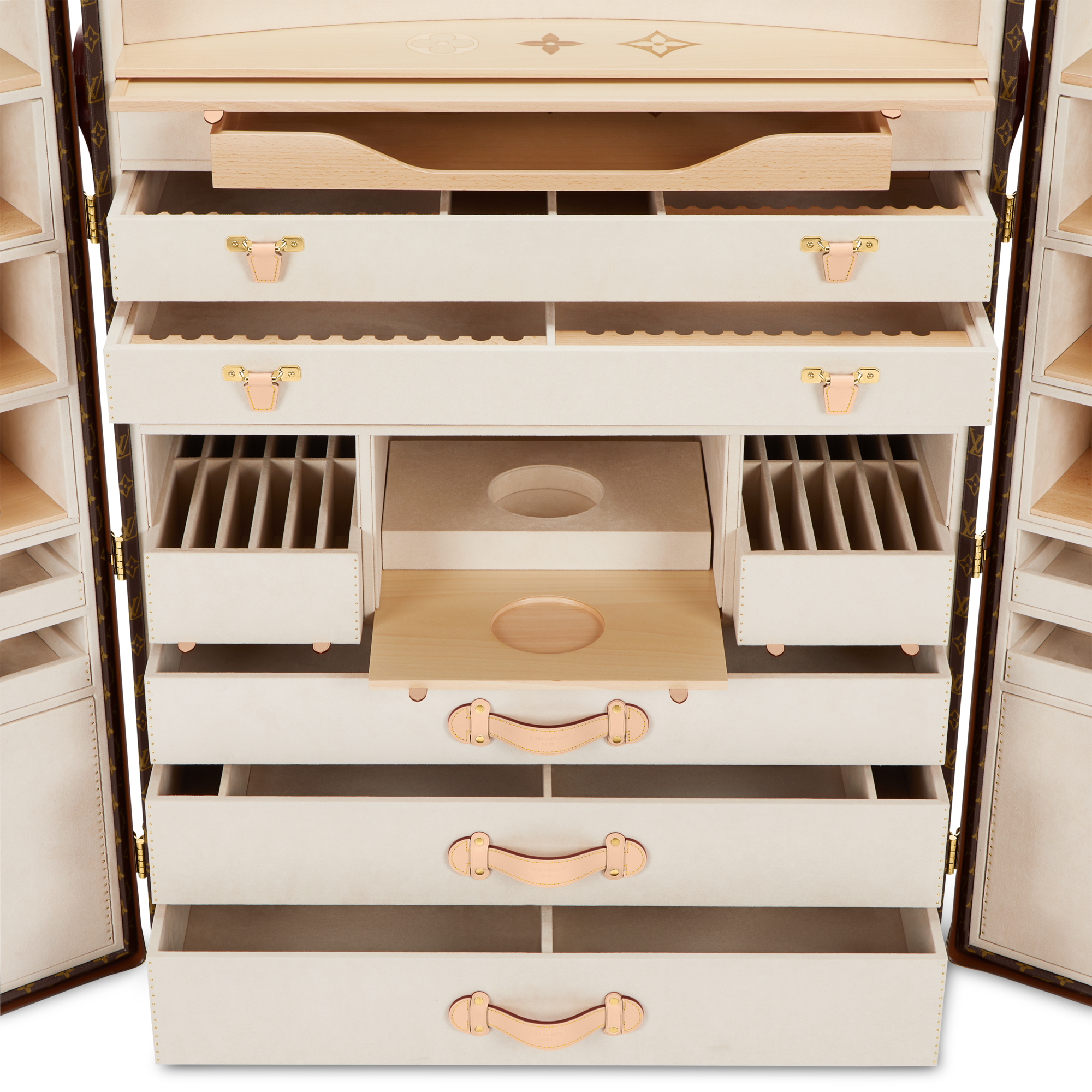 Malle Vaisselier Monogram Canvas in Les Extraordinaires