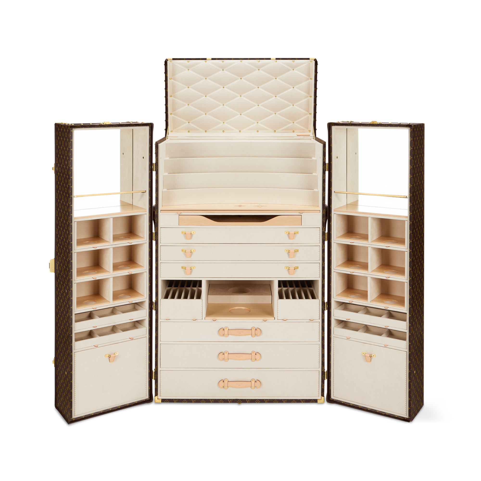 Malle Vaisselier Monogram Canvas in Les Extraordinaires