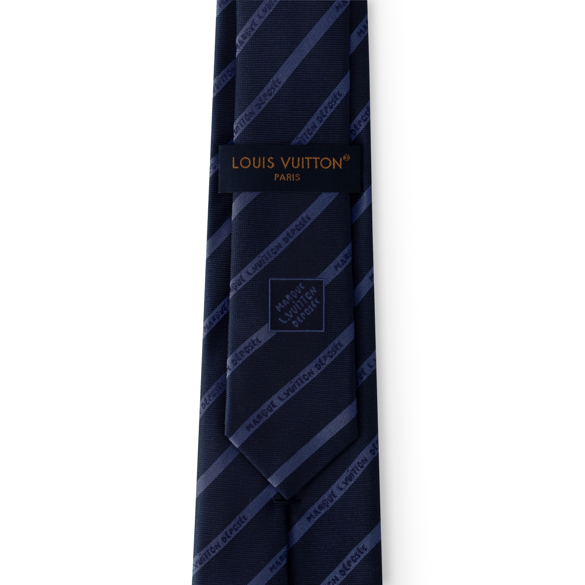 Marque L.Vuitton Deposée Stripes Tie . in Men