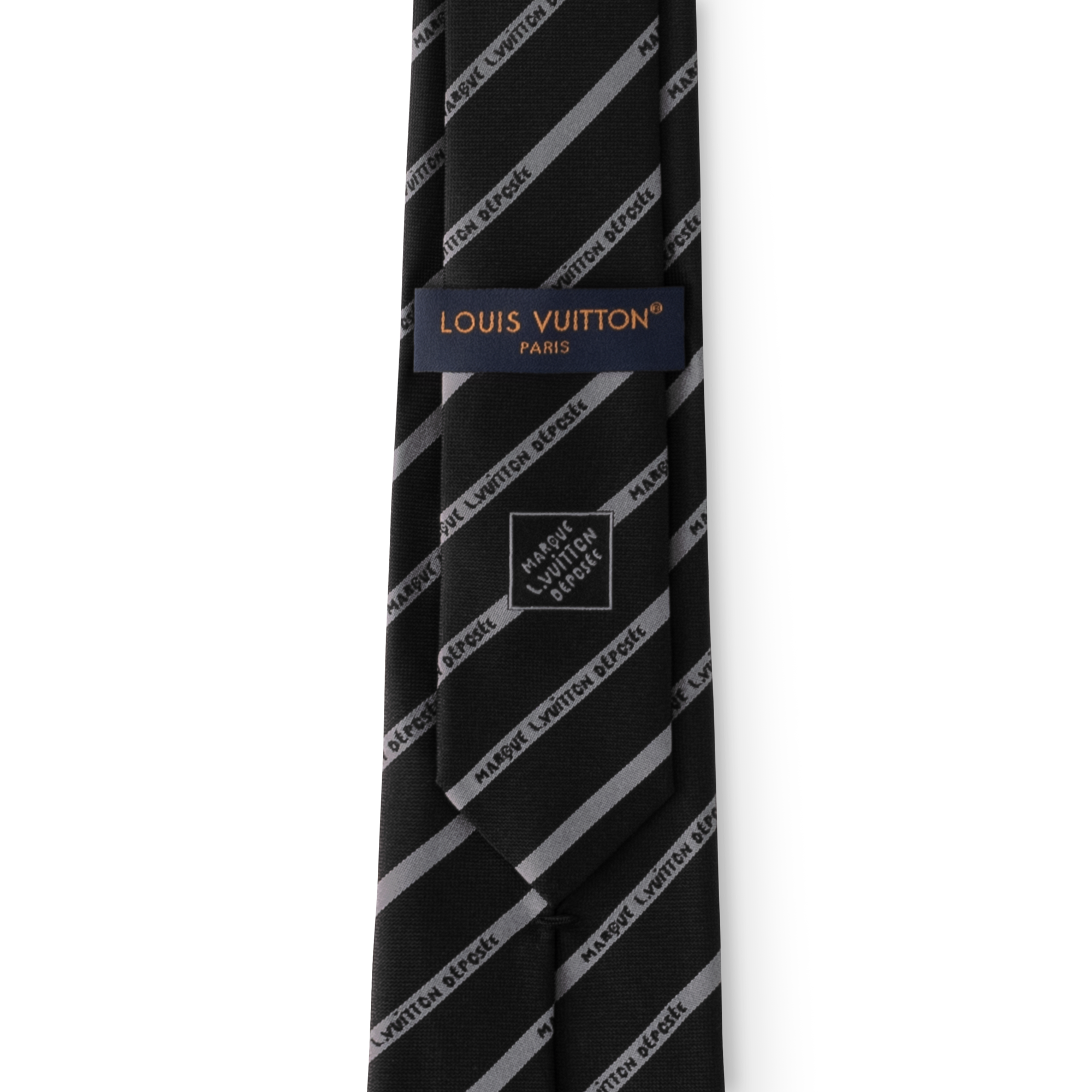 Marque L.Vuitton Deposée Stripes Tie . in Men