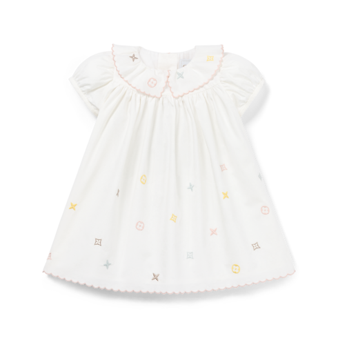 Meli-Melo Embroidered Dress . in Gifts's Gifts for Babies } collections by Louis Vuitton (Product zoom)