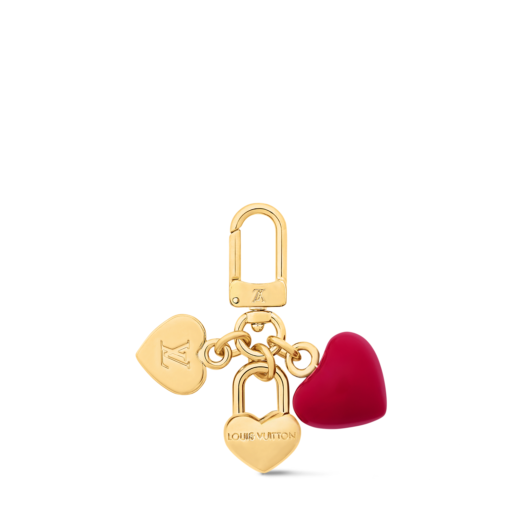Micro Charms Heart Bag Charm . in Women