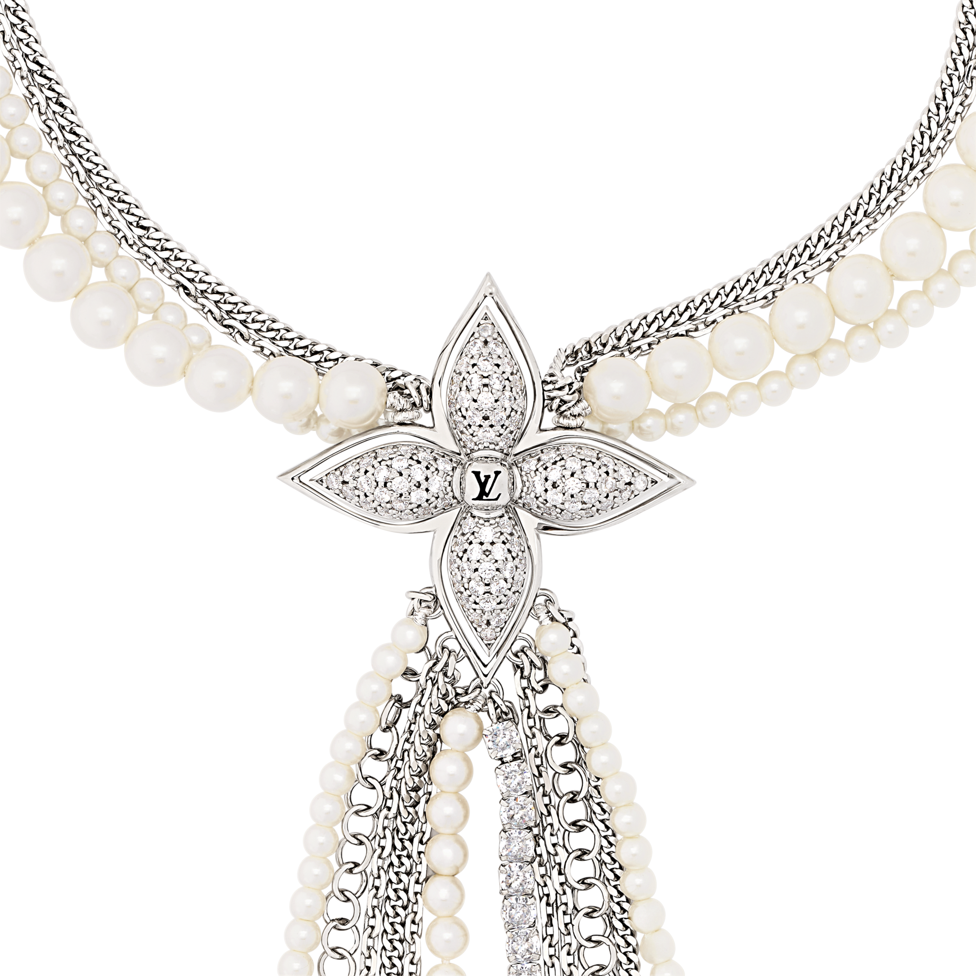 Midnight Flower Necklace . in Women