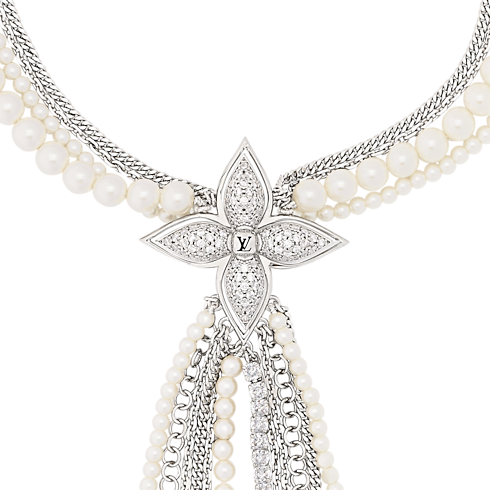 Midnight Flower Necklace . in Women's Fashion Jewellery All Fashion Jewellery collections by Louis Vuitton (Product zoom)