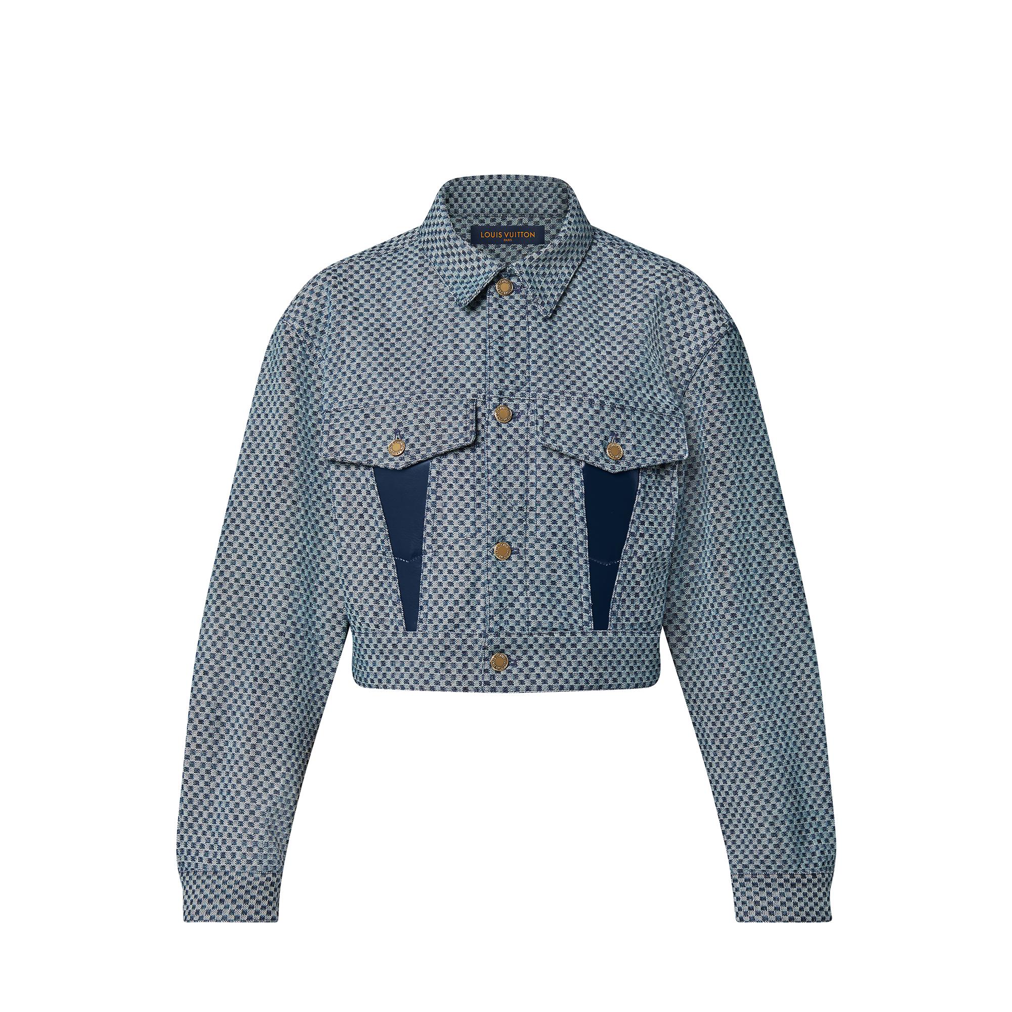 Mini Checkerboard Denim Jacket - Ready 