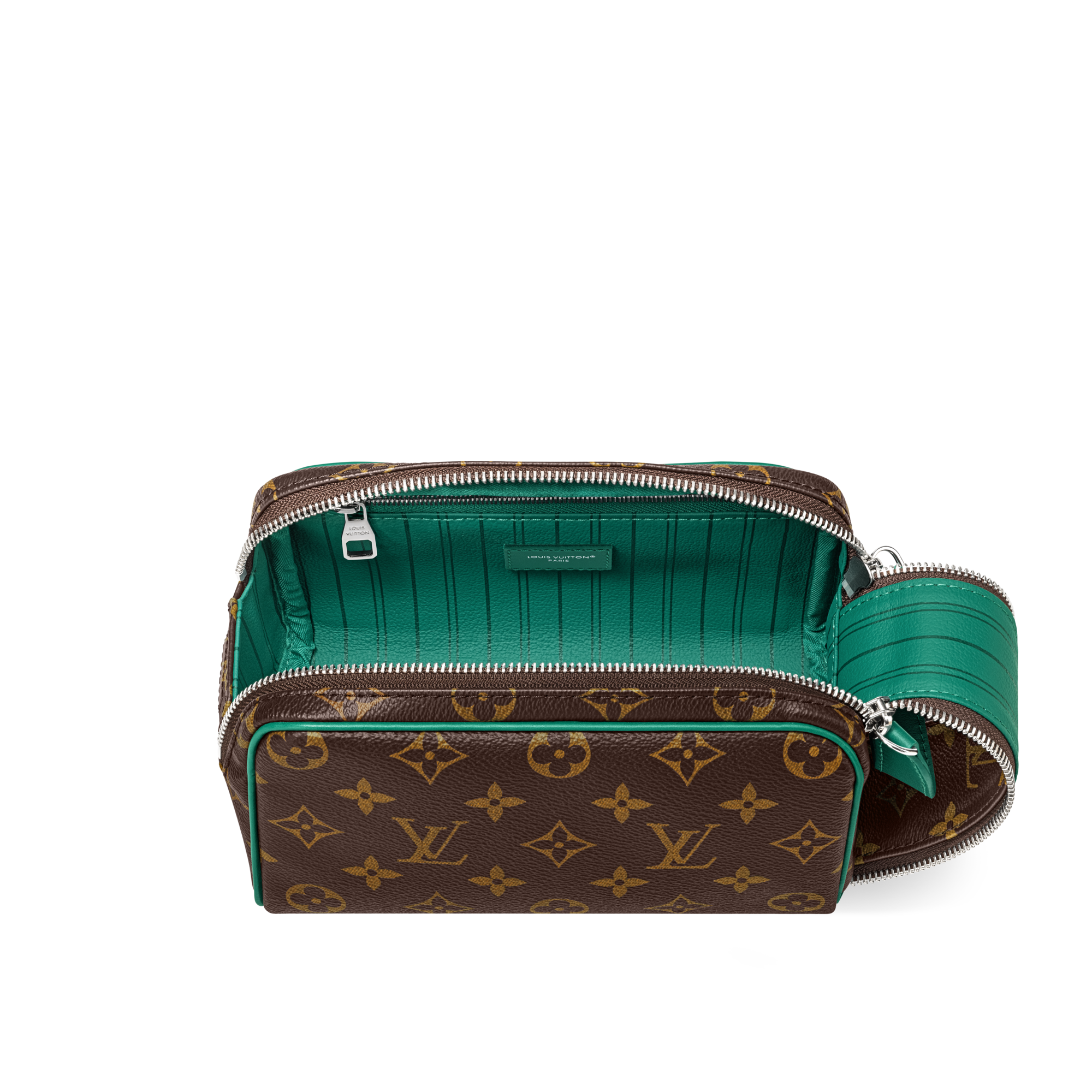 Mini Dopp Kit Monogram Macassar Canvas in Men