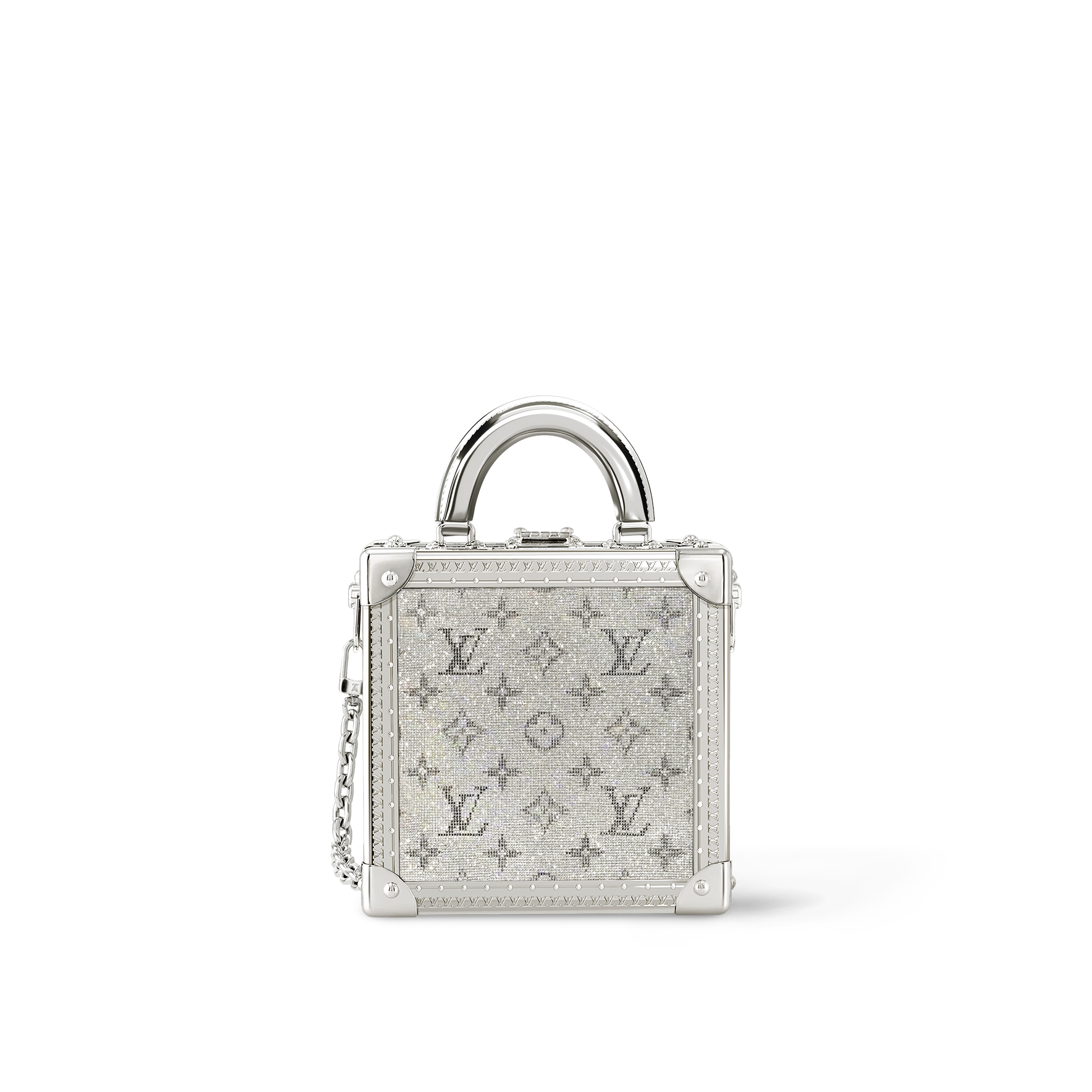 Mini Square Trunk LV Sparkle Autres High End in Trunks, Travel and Home