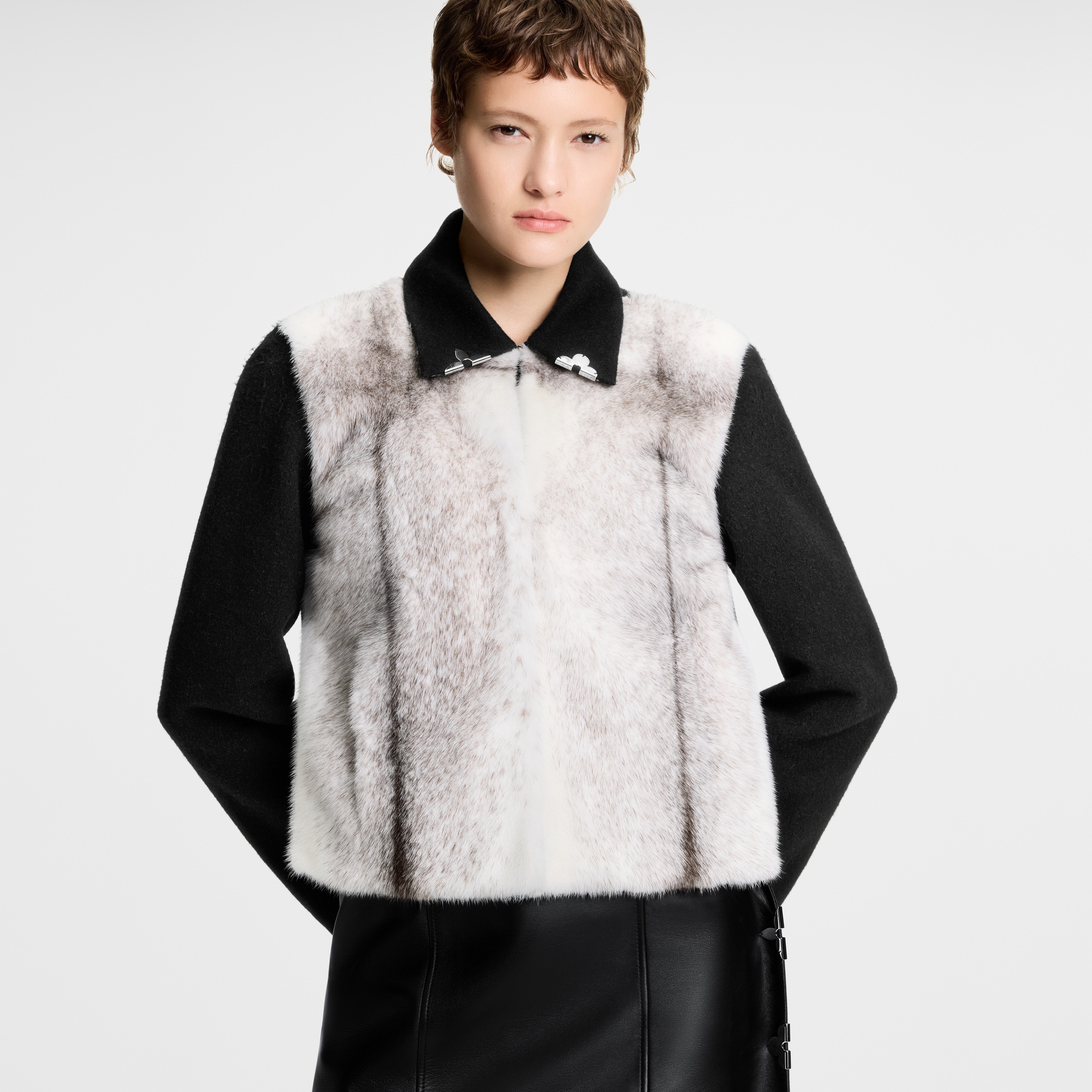 Mink Jacket Cachemire Mix Cachemire  in Women
