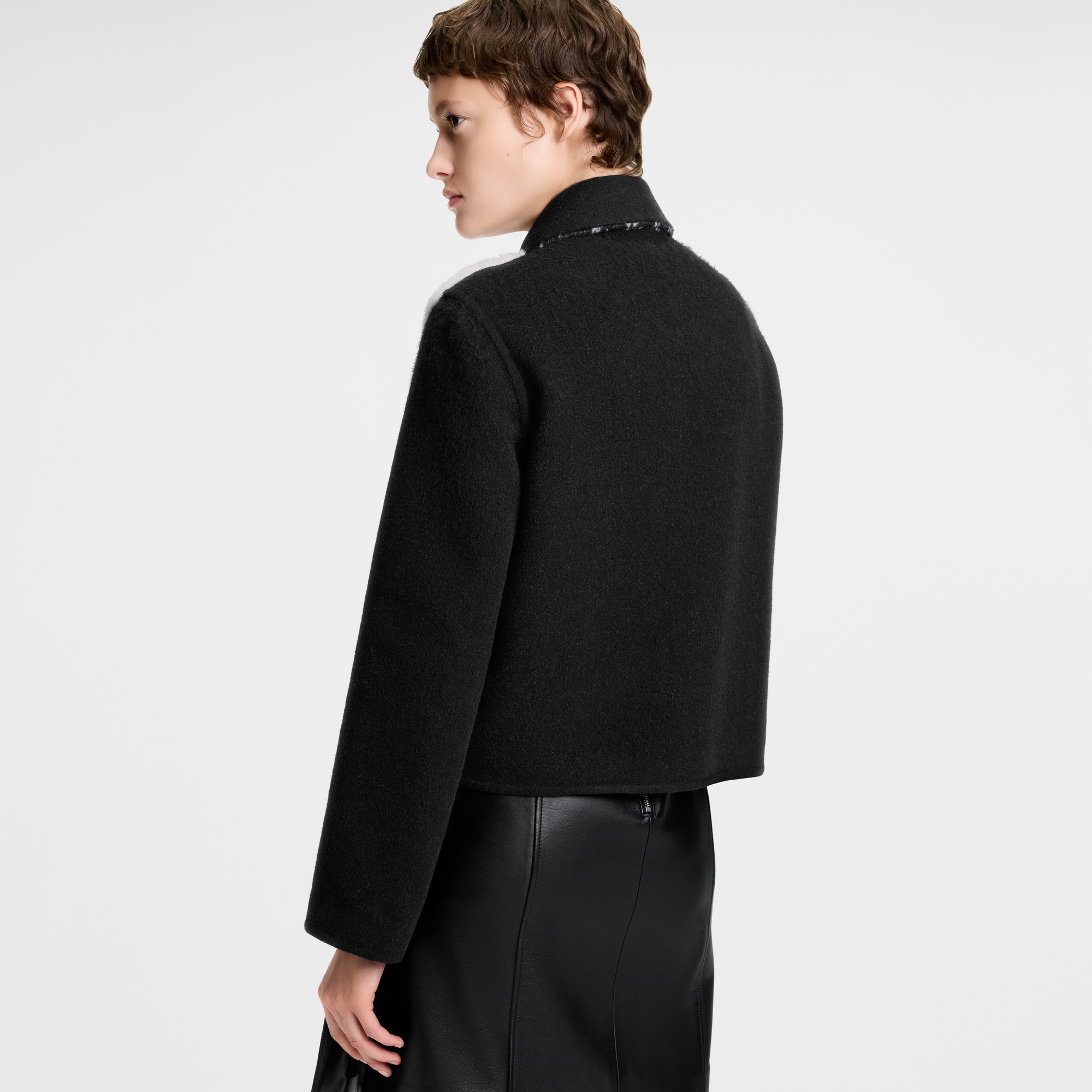 Mink Jacket Cachemire Mix Cachemire  in Women