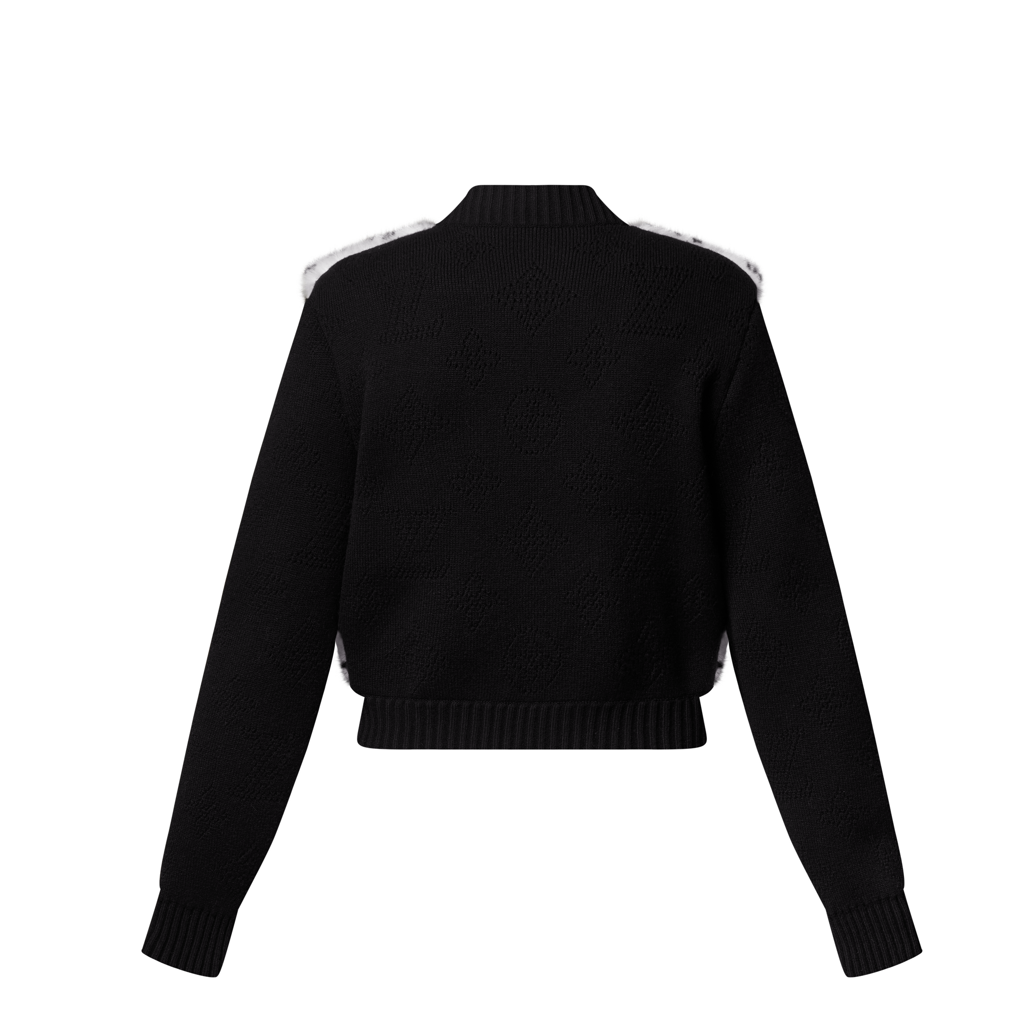 Mng Mink Bomber Jacket W/ Knit SL  in Women