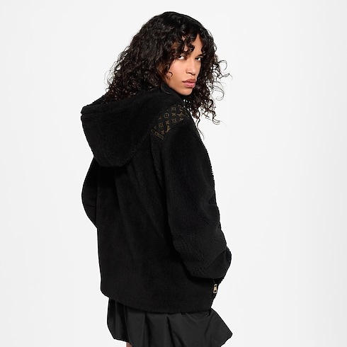 Monogram Accent Fleece Jacket in Women's Ready-to-Wear Coats and Jackets collections by Louis Vuitton (Product zoom)