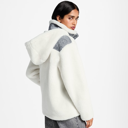 Monogram Accent Fleece Jacket in Women's Ready-to-Wear Coats and Jackets collections by Louis Vuitton (Product zoom)