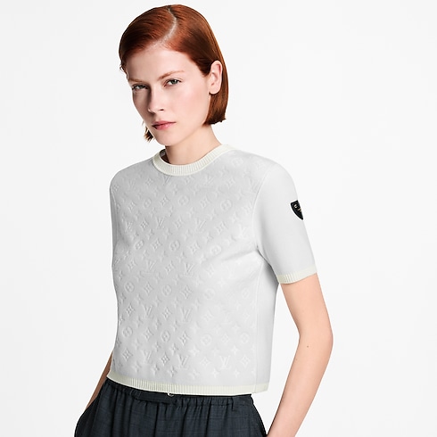 Monogram Accent Knit Top in Women's Ready-to-Wear Tops collections by Louis Vuitton (Product zoom)