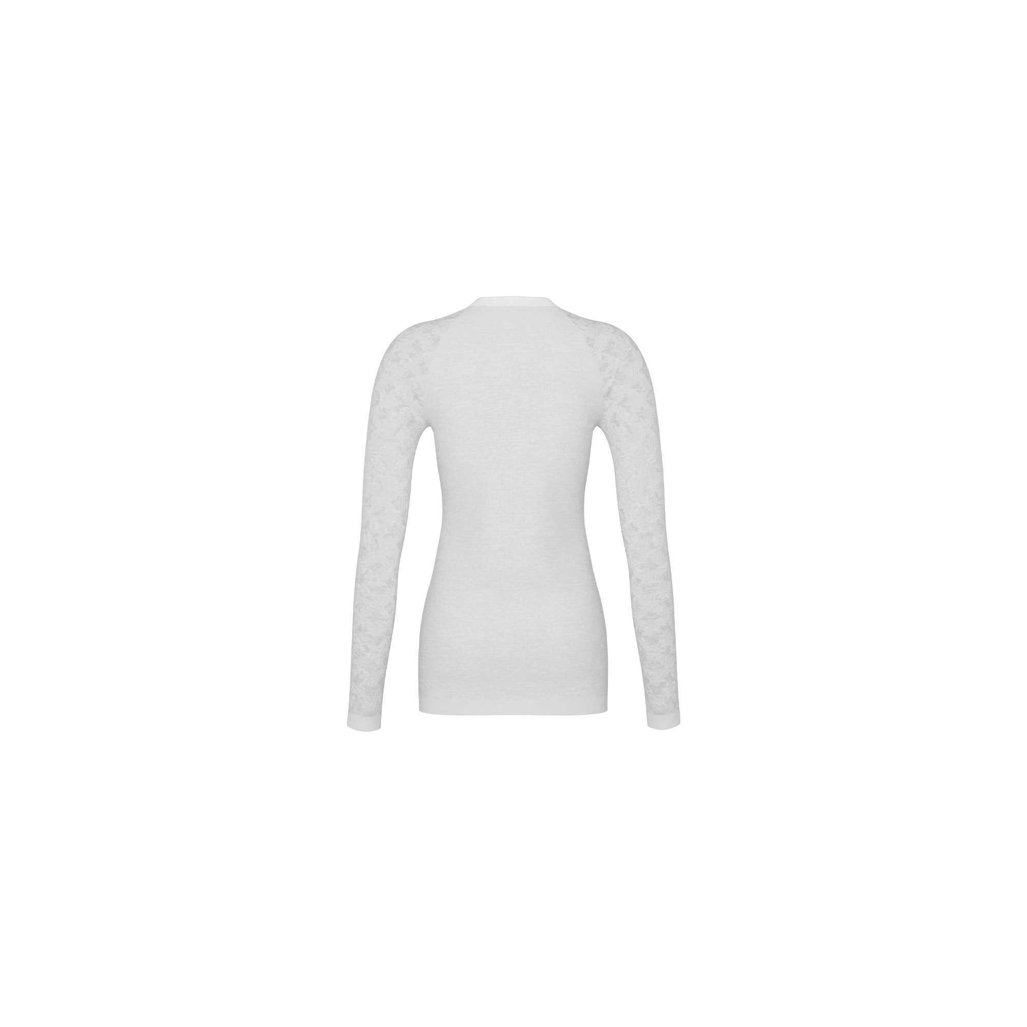 Monogram Accent Long-Sleeved Top   in Women