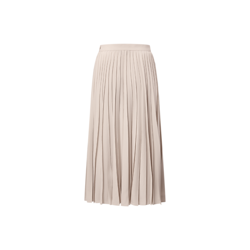 Monogram Accent Pleated Skirt in Women's Ready-to-Wear Skirts and Shorts collections by Louis Vuitton (Product zoom)