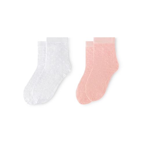 Monogram All Over Set Of Socks . in Women's Accessories All Accessories collections by Louis Vuitton (Product zoom)