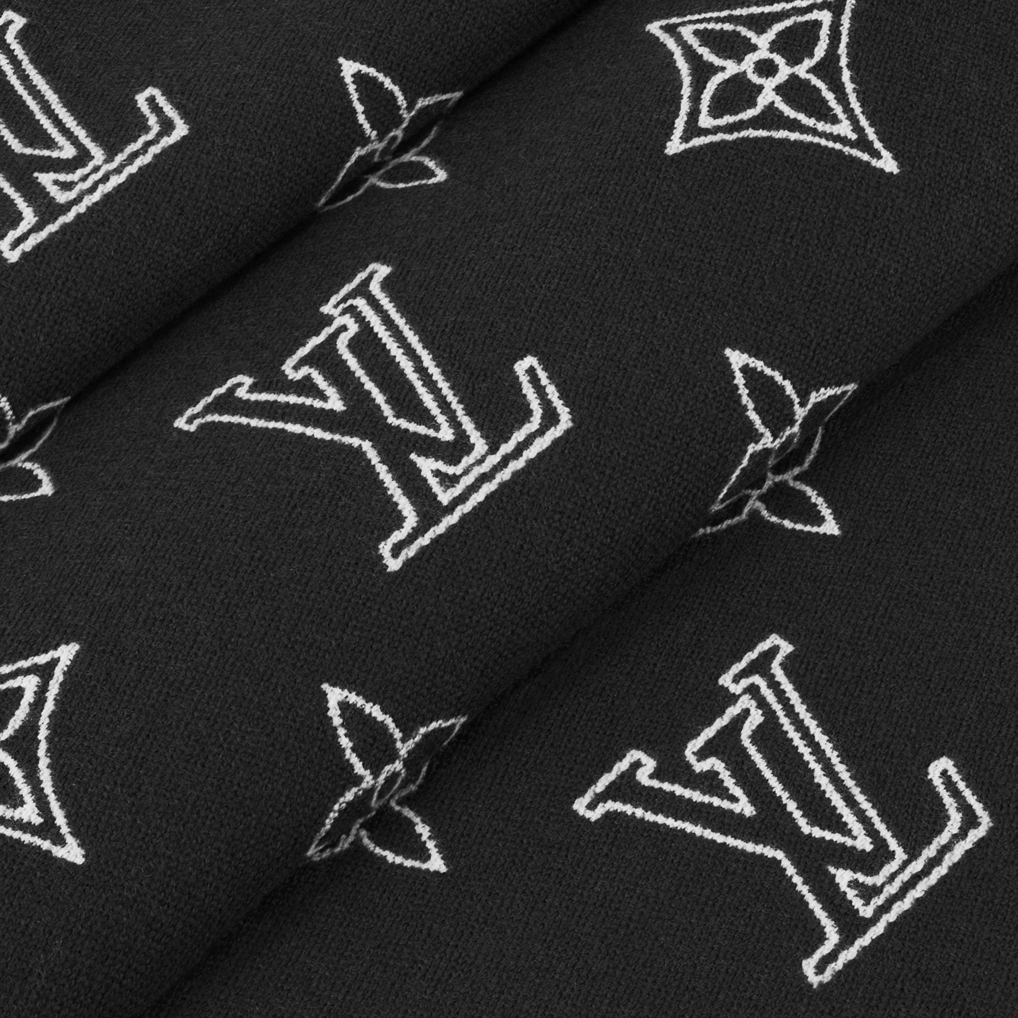 Monogram Blast Scarf . in Men