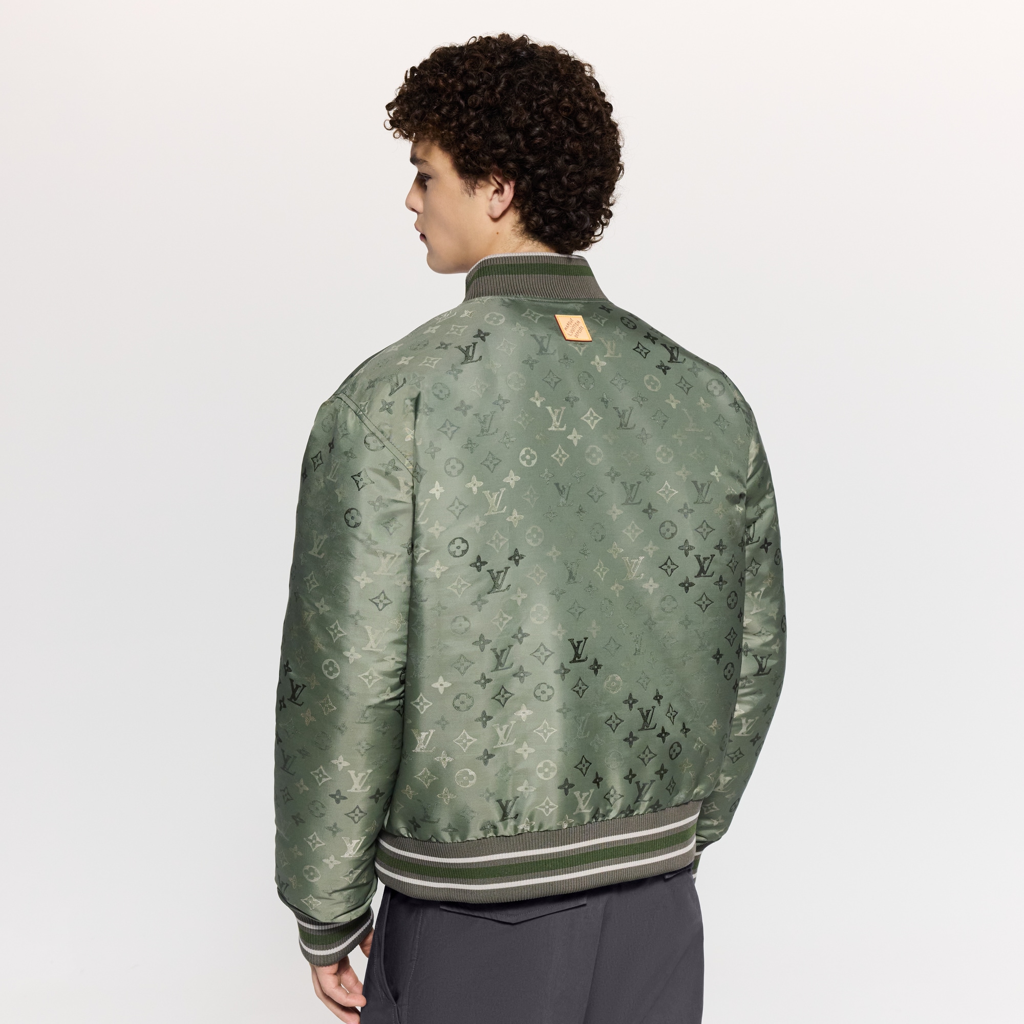 Monogram Bomber  in Men