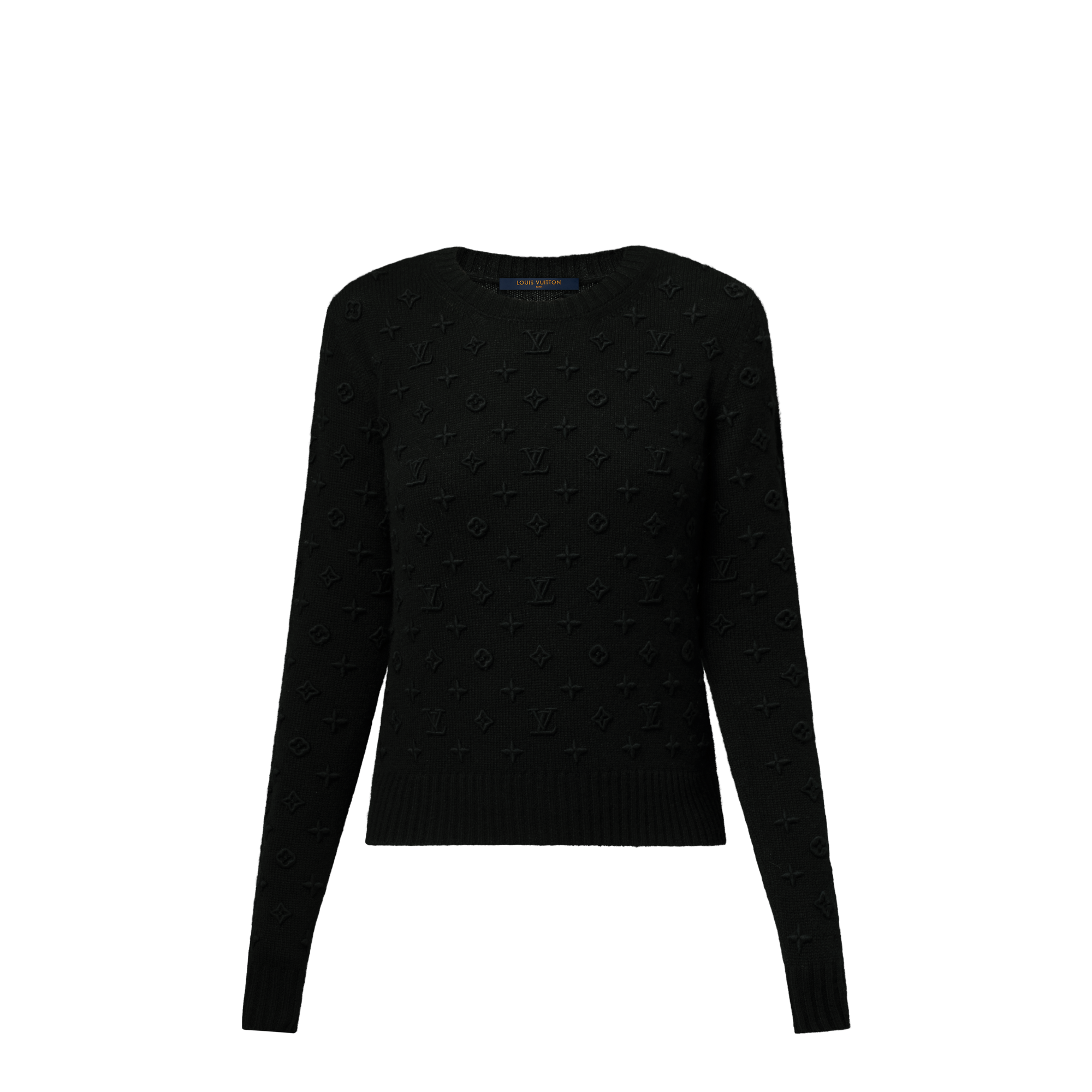 Monogram Cashmere Pullover   in Women